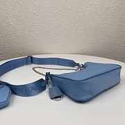 Prada Re-Edition 2005 Nylon Bag Blue | 1BH204 - 3