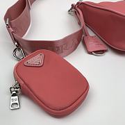 Prada Re-Edition 2005 Nylon Bag Pink | 1BH204 - 4