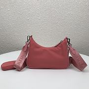 Prada Re-Edition 2005 Nylon Bag Pink | 1BH204 - 2