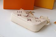 LV Mini Pochette Accessoires Monogram White Leather | M80501  - 6