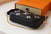 LV Mini Pochette Accessoires Monogram Black Leather | M80501 - 6