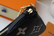 LV Mini Pochette Accessoires Monogram Black Leather | M80501 - 5
