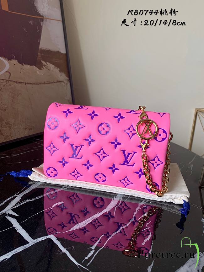 Louis Vuitton LV Pochette Coussin Pink | M80744 - 1