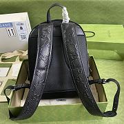 GG embossed backpack black | 658579 - 6