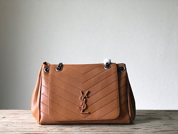 YSL Saint Laurent Small Nolita Brown Bag 31cm