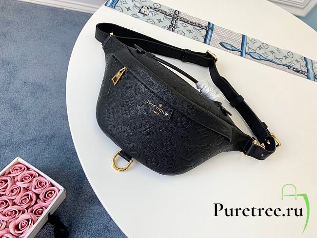 LV Monogram Empreinte Black Bumbag | M44836 - 1