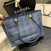Chanel Shopping Denim Bag | 67001  - 4