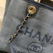 Chanel Shopping Denim Bag | 67001  - 5
