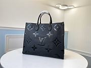 Louis Vuitton Fuschia Empreinte Onthego GM Black 41cm | M45660 - 2