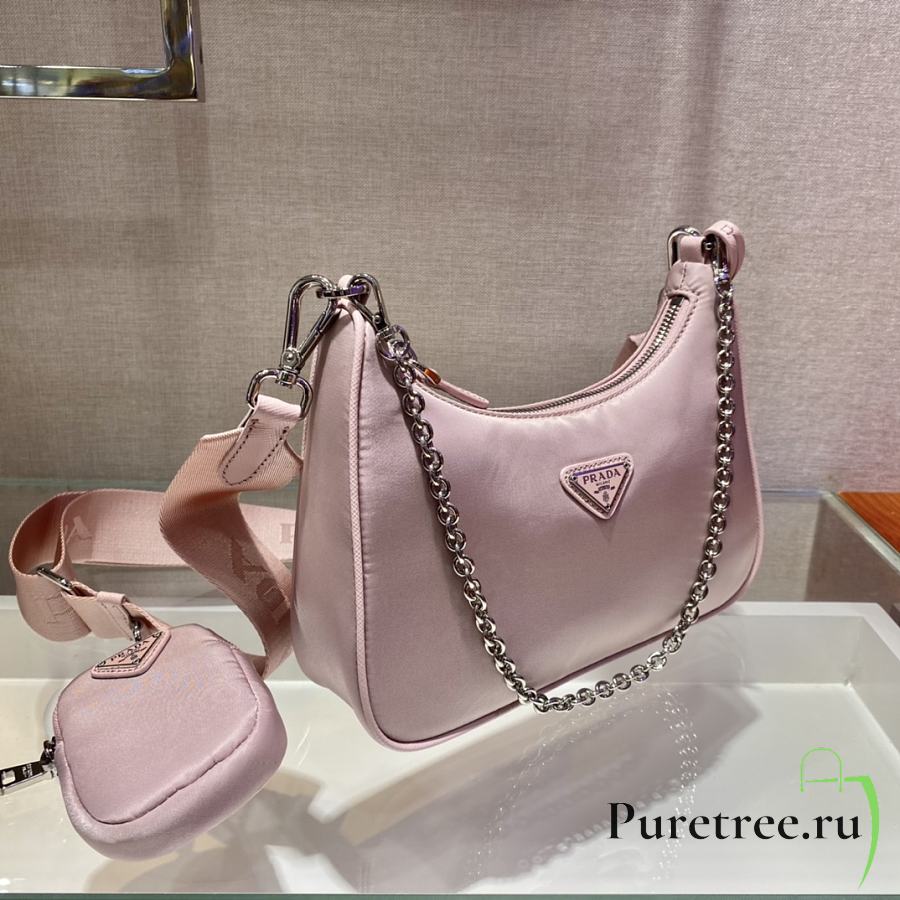 Re-nylon handbag Prada Pink in Synthetic - 31628456