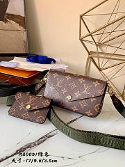 LV FÉLICIE STRAP & GO Green | M80091  - 1