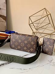 LV FÉLICIE STRAP & GO Green | M80091  - 3