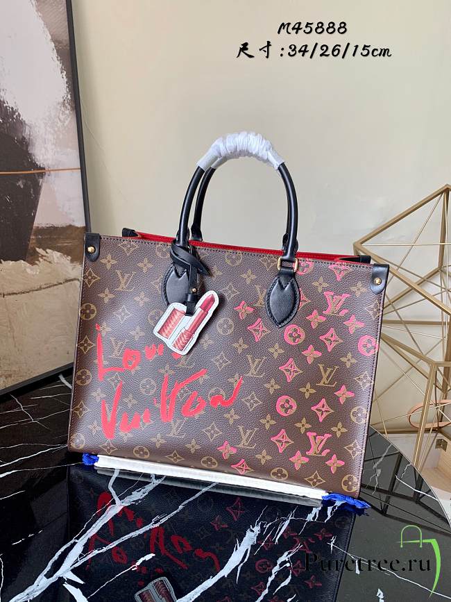 Louis Vuitton MM Onthego Monogram Tote Bag | M45888 - 1