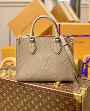 Louis Vuitton Onthego MM Monogram Tote Bag Beige 34 | M45888 - 1