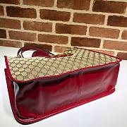 Gucci Horsebit 1955 large tote bag red | 623695 - 5