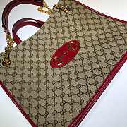 Gucci Horsebit 1955 large tote bag red | 623695 - 3