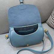 Dior Medium Bobby Bag Blue | M9319 - 2