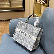 Dior tote book reverse gray 36cm - 5