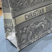 Dior tote book reverse gray 36cm - 3