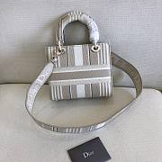 Dior Lady D-Lite Gray 24cm - 2
