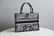 Dior Tote Book Black 36cm 1286 - 5