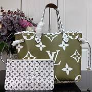 LV Neverfull Green Spell 32cm|  M44568  - 1