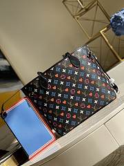 LV Neverfull Monogram Canvas Play Card  Black 32cm | M57462 - 5