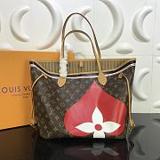 LV Neverfull Monogram Canvas Play Card 32cm | M57452 - 6