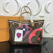 LV Neverfull Monogram Canvas Play Card 32cm | M57452 - 4