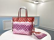LV Escale Neverfull MM Red | M45128 - 3
