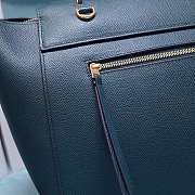 Celine Nano Belt Bag In Grained Calfskin Navy Blue size 27 cm - 2