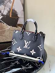 LV Onthego Monogram Beige Black PM | M45660 - 4