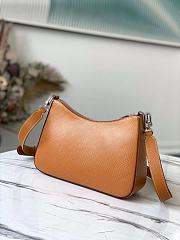 Louis Vuitton Marelle Epi Handbag Brown | M80688 - 5