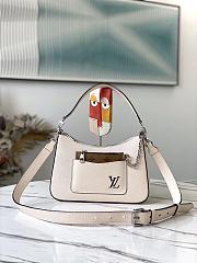 Louis Vuitton Marelle Epi Handbag White | M80688 - 1