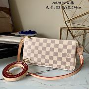 LV POCHETTE ACCESSOIRES Damier Azur canvas | N41207   - 1