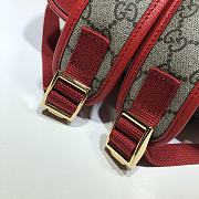  Gucci Small backpack with GG Apple print | 601296 - 2