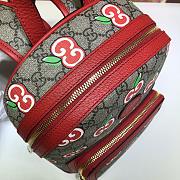  Gucci Small backpack with GG Apple print | 601296 - 3