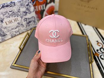 Chanel pinky hat 