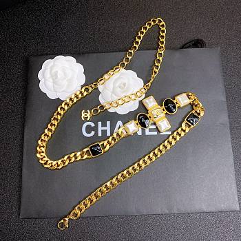Chanel chain belt gold 