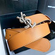 YSL belt brown - 4