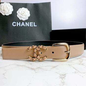 Chanel belt beige 