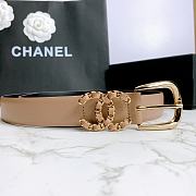 Chanel belt beige  - 6