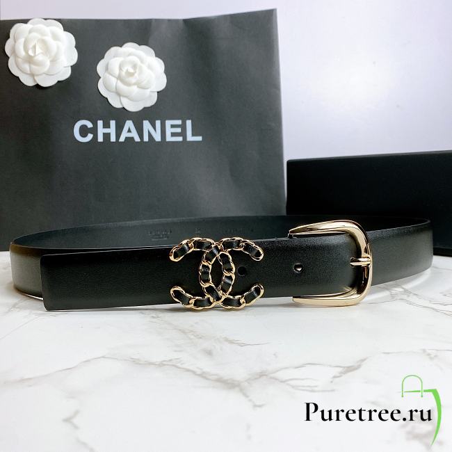 Chanel belt black - 1