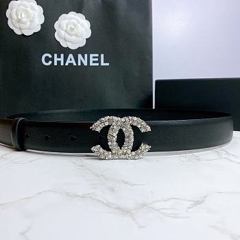 Chanel belt black 01