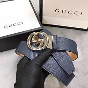 Gucci belt blue  - 6