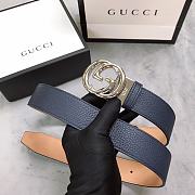Gucci belt blue  - 3