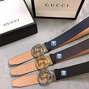 Gucci belt blue  - 2