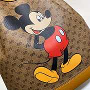 Gucci Ladies Disney Mickey Print Bucket Bag 01 | 602691 - 4