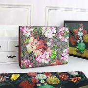 Gucci Large Gg Blooms Clutch Red/Beige | 430268 - 6