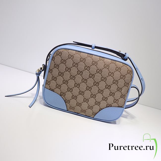Gucci Bree Original GG canvas mini messenger bag | 387360 - 1
